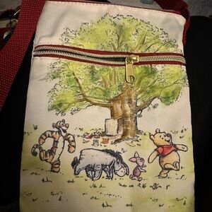 Loungefly Red and Green Crossbody Bag